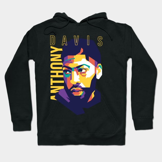 Anthony Davis On WPAP Hoodie by pentaShop